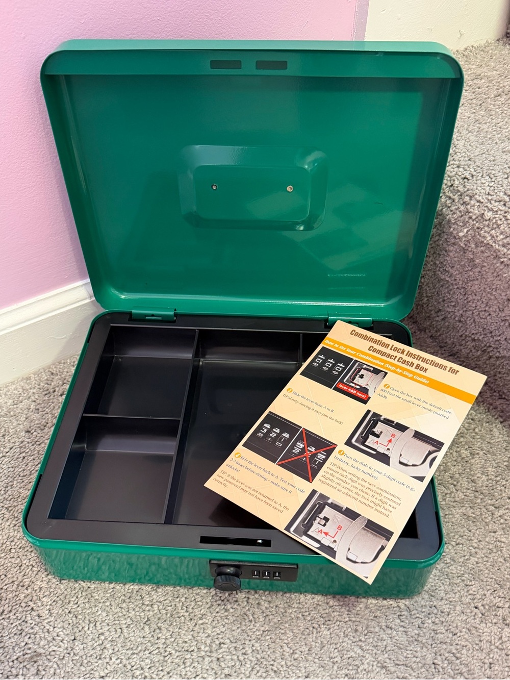 Green Lock Box - Picture 4 of 5